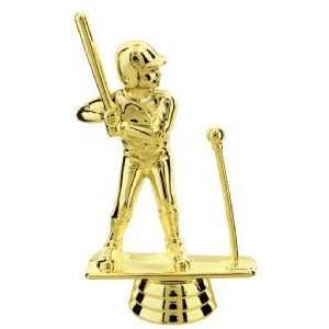  Gold 5 Male T Ball Figure Trophy: Sports & Outdoors