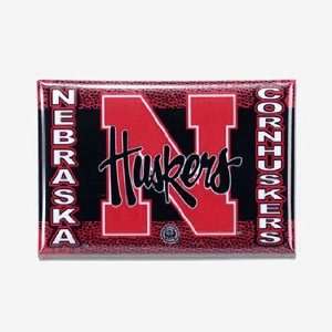  NCAA Nebraska Cornhuskers Button: Sports & Outdoors
