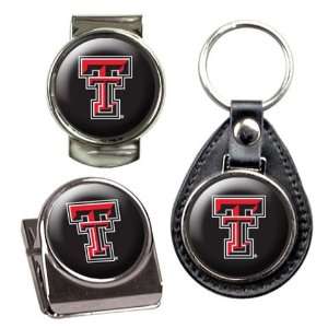  Texas Tech University Key Chain Money Clip Magnet Gift Set 