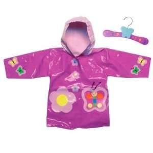    Kidorable butterfly rain coats  size 2T