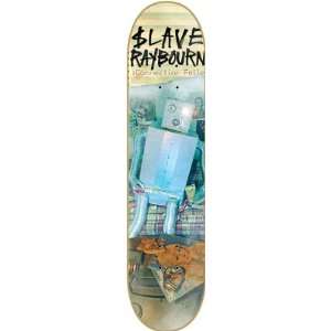  Slave Raybourn Robot Deck 8.12 Skateboard Decks: Sports 