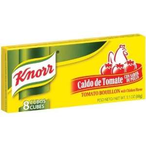 Knorr, Bouillon Cube Tmto Chicken 24Ct, 9.3 Ounce (36 Pack):  