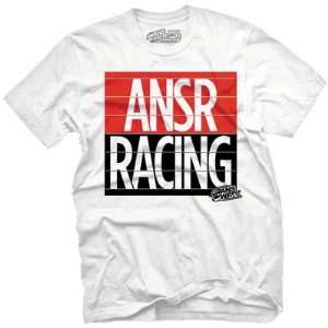  Answer Racing Vision T Shirt Medium White: Automotive