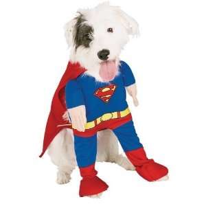  Superman Deluxe Dog Halloween Costume (X Large): Pet 