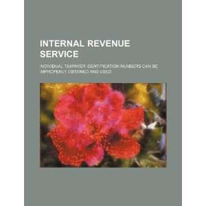 Internal Revenue Service individual taxpayer identification numbers 
