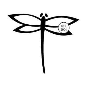    Wood Mounted Rubber Stamp Fab Dragonfly Small Electronics