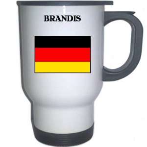  Germany   BRANDIS White Stainless Steel Mug Everything 