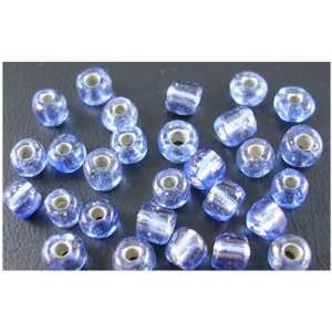  DIY Jewelry Making 1 OZ of 6/0 Glass Seed Beads, Silver 