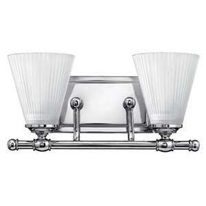  Hinkley 5512CM Gramercy 2 Light Bath Fixture   Chrome 