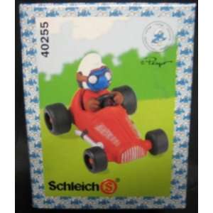  Schleich Smurf #40255 Red Vintage Smurf Car Toys & Games