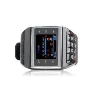  Quadband Touchscreen Cell Phone Watch with Keypad + 2GB TF 