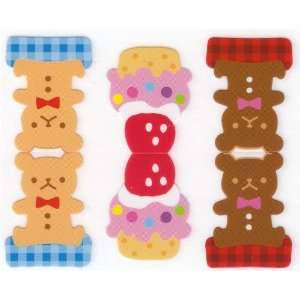  bookmark stickers fruits donuts cupcakes: Toys & Games