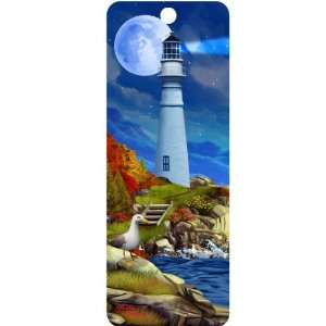  Lighthouse, 3 D Bookmark with Tassel