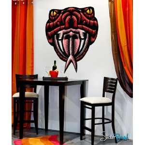   : Vinyl Wall Decal Sticker Snake Head Red MCrespo109: Everything Else