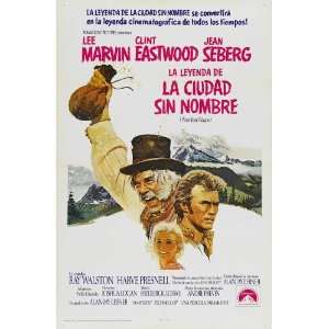   Spanish 27x40 Lee Marvin Clint Eastwood Jean Seberg