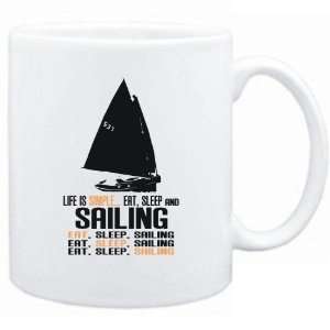  New  Life Is Simple , Eat , Sleep & Sailing   Sport 