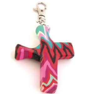  Comforting Clay Cross Clip   Red Wave 