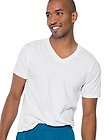 Hanes Classics Mens TAGLESS® ComfortSoft® V neck Undershirt 3 Pack 