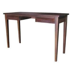  Brian Console Table/Desk in Warm Brown: Furniture & Decor