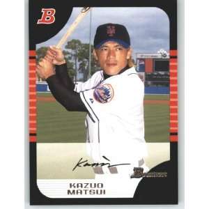  2005 Bowman #51 Kazuo Matsui   New York Mets (Baseball 