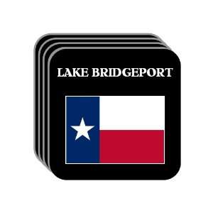  US State Flag   LAKE BRIDGEPORT, Texas (TX) Set of 4 Mini 