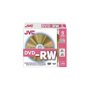  JVC   Taiyo Yuden DVD RW Photo Grade Discs 2 4x Speed 