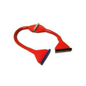   24in MOLDED ROUND ULTRA ATA133 EIDE CABLE RED