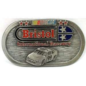 BRISTOL INTERNATIONAL RACEWAY NASCAR BUCKLE  Sports 