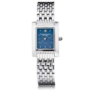 Virginia Military Institute Womens Swiss Watch   Blue Quad Watch with 
