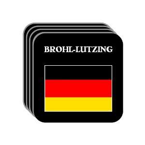  Germany   BROHL LUTZING Set of 4 Mini Mousepad Coasters 
