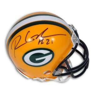  Autographed Ryan Grant Green Bay Packers Mini Helmet 