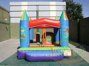 NEW INFLATABLE MOONWALK   CLASSIC BOUNCY CASTLE  