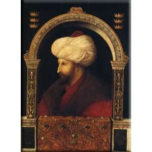  Sultan Mehmet II. 12x16 Streched Canvas Art by Bellini 