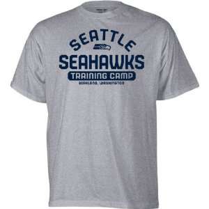  Seattle Seahawks  Grey  Training Camp T Shirt Sports 