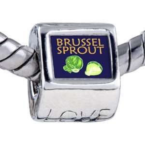  Pandora Style Bead Brussels Sprouts Photo Love European 