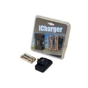 com Mini USB auxiliary charger. iCharger. Emergency charger and power 