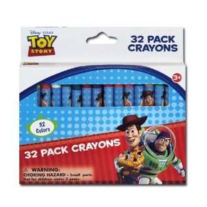  Toy Story 32 Count Crayons In A Box: Toys & Games