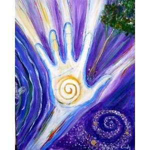  Healing Hand print of painting 