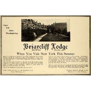  1919 Ad Briarcliff Manor Lodge Pearl Summer Hotel Dance 