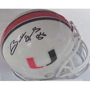  Bubba Franks Autographed Mini Helmet