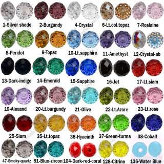 5040 3mm Rondelle 200pc Swarovski Crystal Bead Pick loose beads 