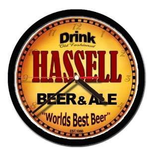  HASSELL beer and ale cerveza wall clock: Everything Else