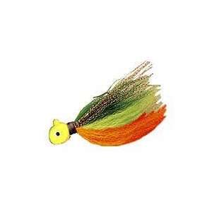 Saltwater FlashN Bucktail 1/2oz. Cht/Or  Sports 