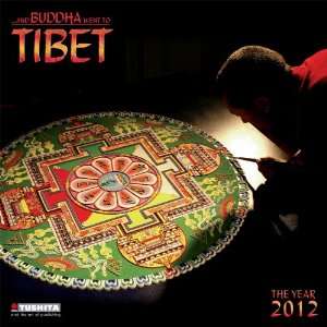  Buddha Went to Tibet 2012 Wall Calendar: Office Products