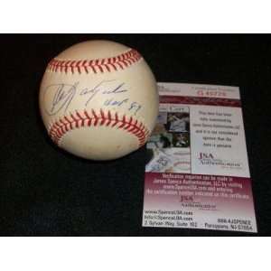     HOF OAL Budig JSA COA N   Autographed Baseballs: Sports & Outdoors