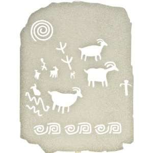  Petroglyph Hunt Ancient Tablet Southwest Metal Wall Art 