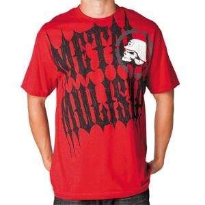  Metal Mulisha Glimpse T Shirt   X Large/Red: Automotive