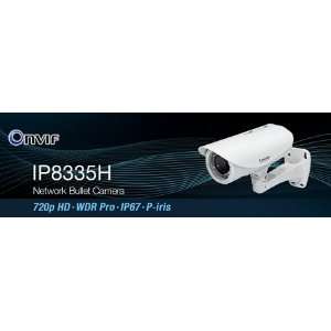   HD WDR Pro IP67 P iris Network Bullet Camera IP8335H: Camera & Photo