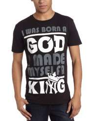 Swag Like Us Mens Born A God Made Myself A King T Shirt