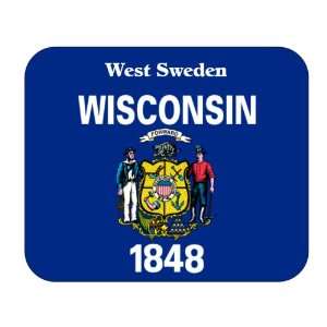  US State Flag   West Sweden, Wisconsin (WI) Mouse Pad 
